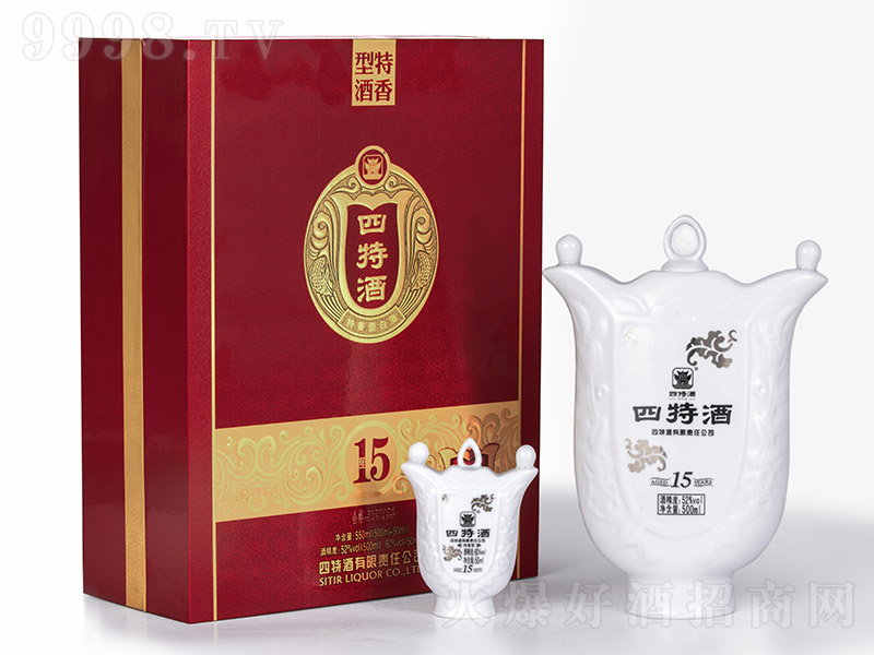 ���ؾ���ʮ�� �����Ͱ׾ơ�52�� 500ml��